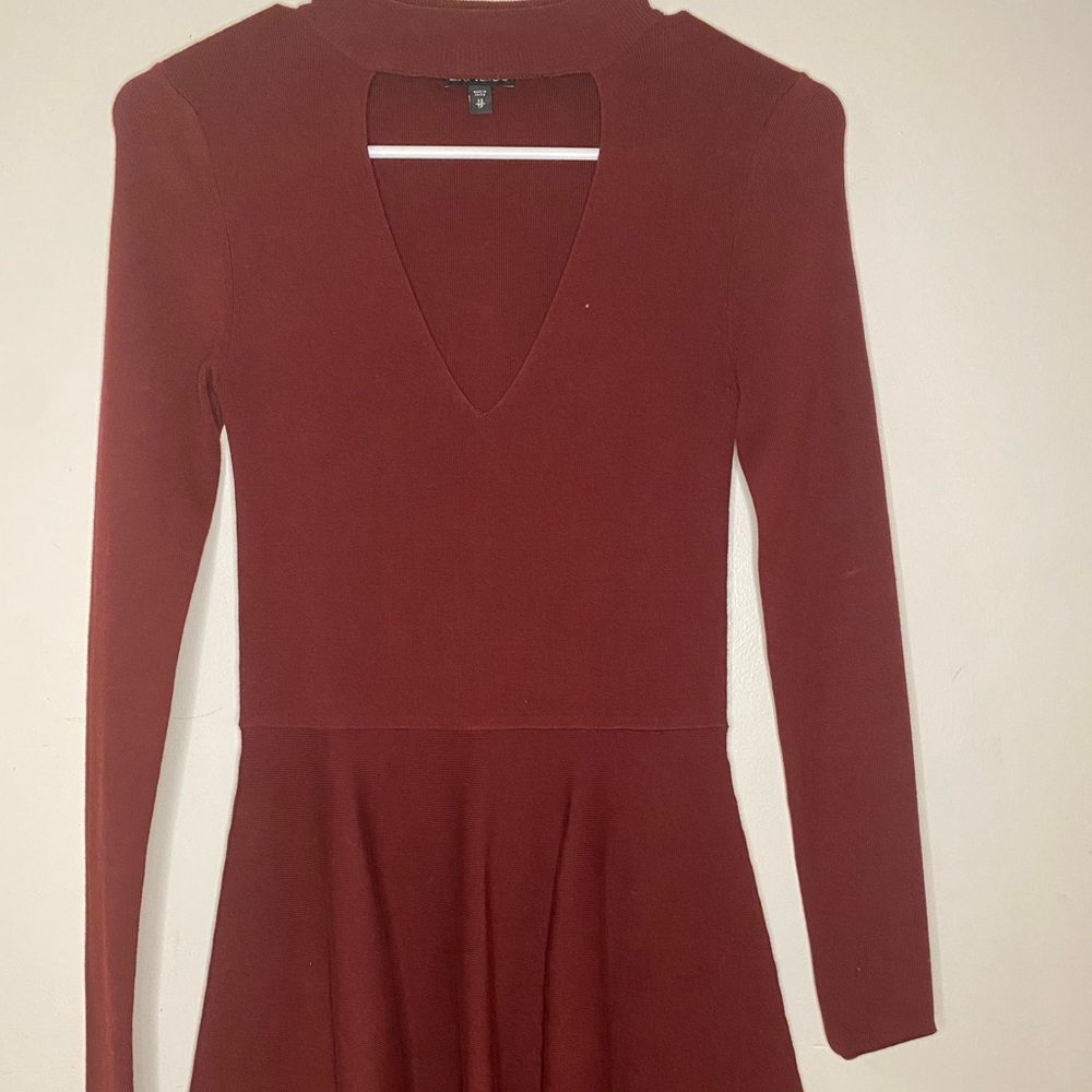 Express, xsmall, burgundy